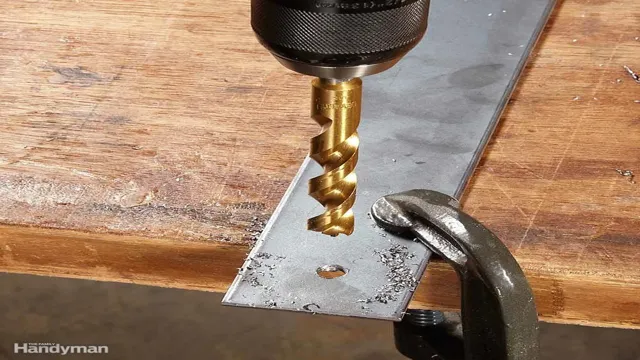 can a drill press drill holes in metal