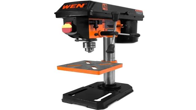 can a drill press go through steel