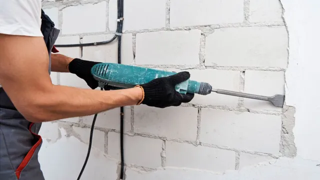 can a hammer drill be used as a chisel