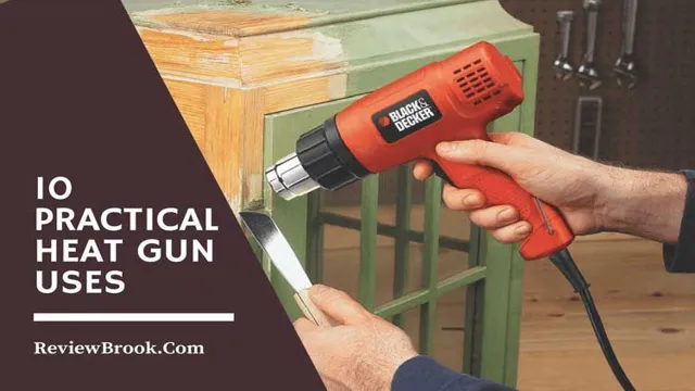 can a heat gun start a fire