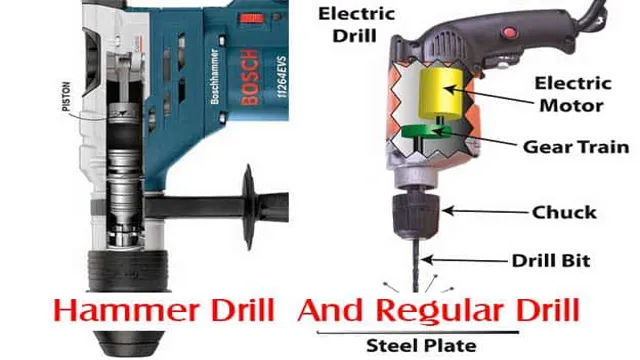 can a regular drill be used as a hammer drill