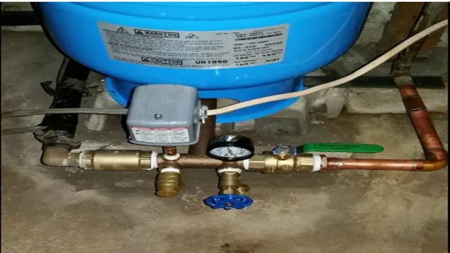 can a well pressure tank be too big