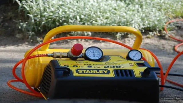 can an air compressor be used as a pressure washer