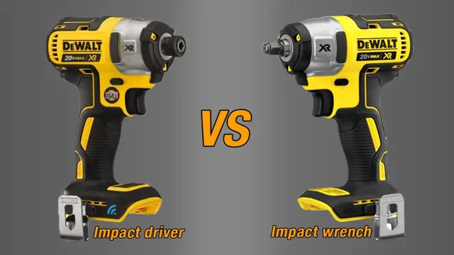 can an impact driver be used as an impact wrench