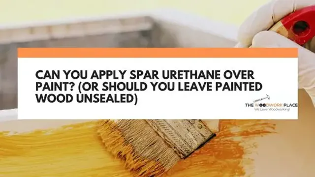 can i apply spar urethane over polyurethane