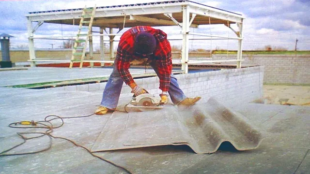 can i cut asbestos siding with a utility knife