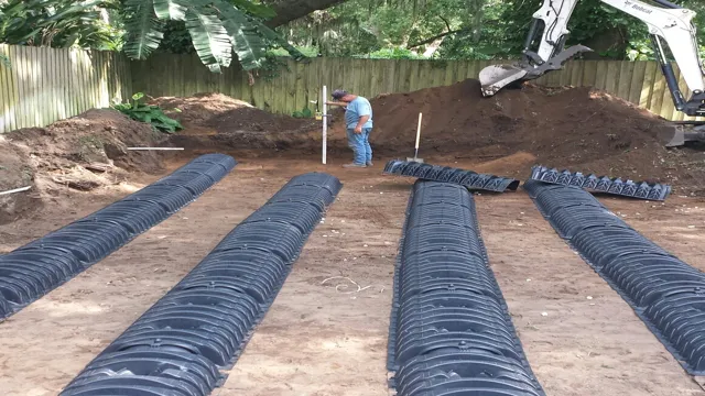 can i drive over my septic drain field