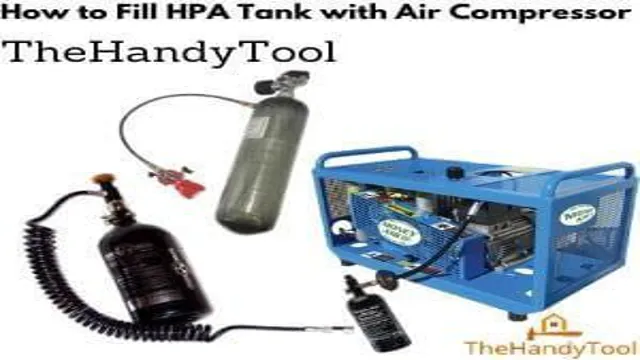 can i fill an hpa tank with an air compressor
