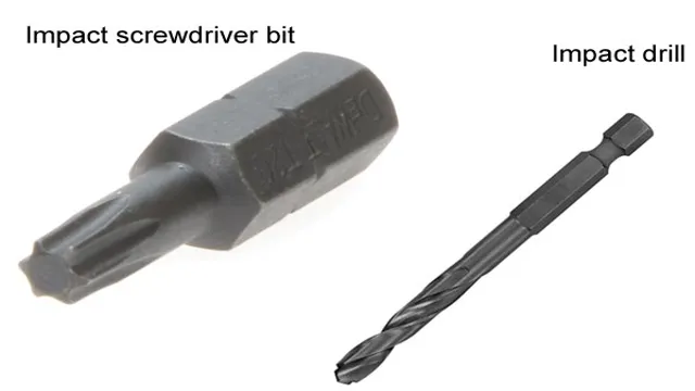 can i use a drill bit with an impact driver