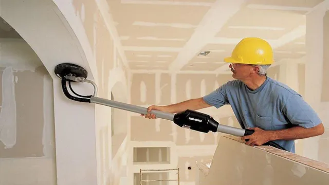 can i use a drywall sander on a deck