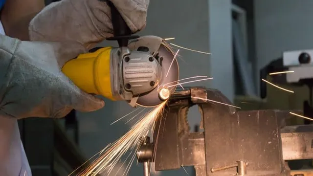 can i use angle grinder to cut metal
