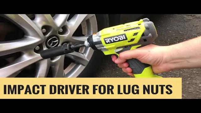 can i use impact driver to remove lug nuts