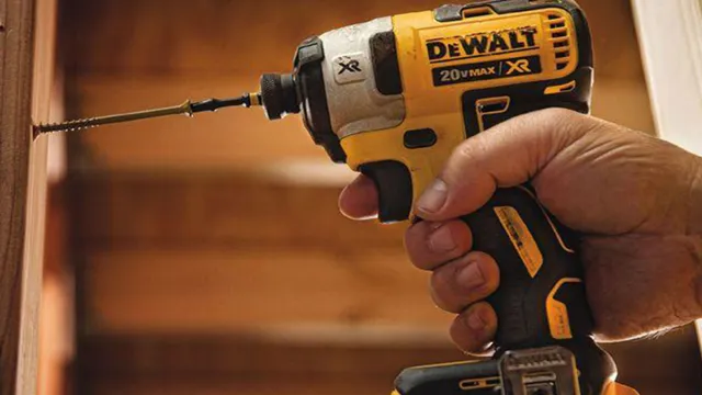 can i use my impact driver as a drill