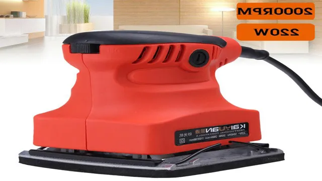 can i use my orbital sander as a buffer