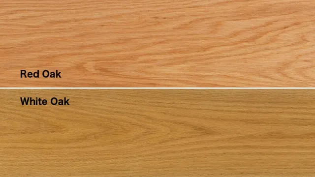 can red oak and white oak be stained to match 1 can red oak and white oak be stained to match
