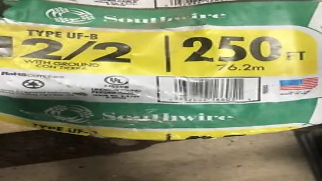 can uf-b wire be used indoors