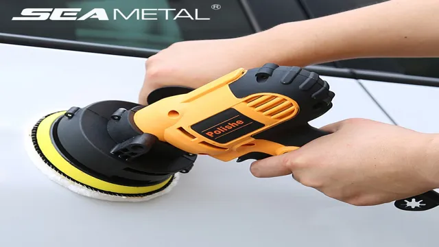can you buff a car with an orbital sander