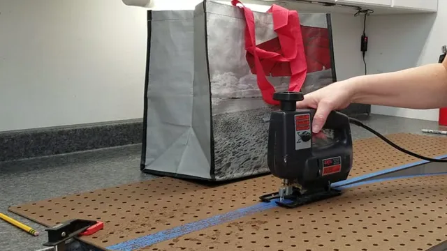 can you cut pegboard with a utility knife
