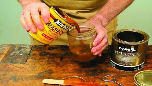 can you mix stain with polyurethane 1 can you mix stain with polyurethane