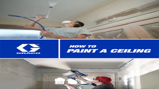 can you paint a ceiling with a paint sprayer