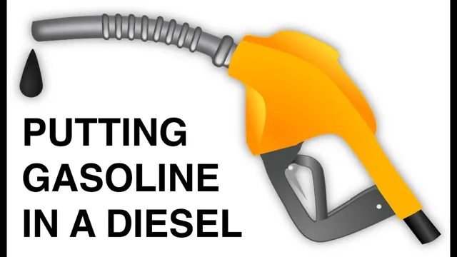 can you put gas in a diesel can 1 can you put gas in a diesel can