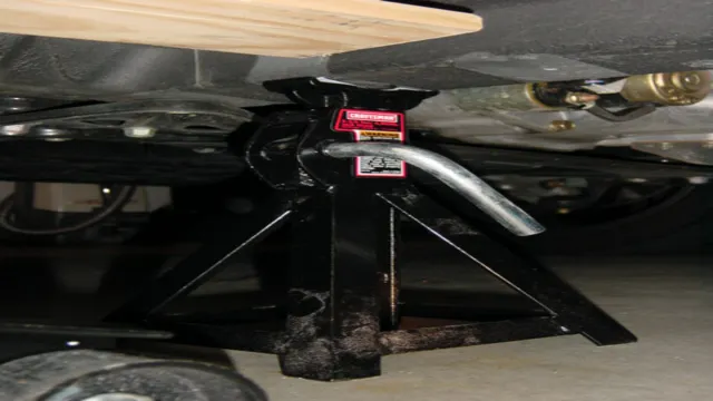 can you put jack stands on the rear axle