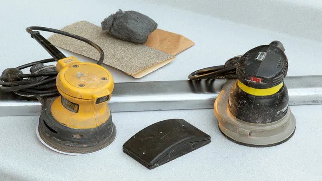 can you sand metal with an orbital sander