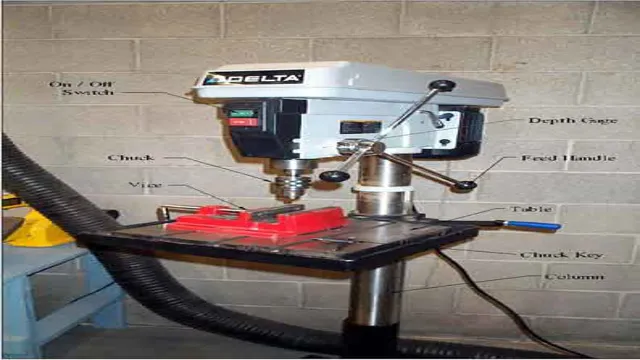 can you see me operating a drill press