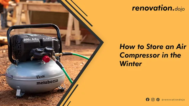 can you store air compressor in cold weather