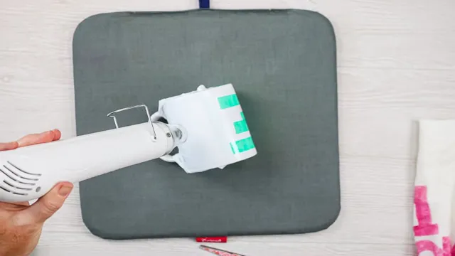 can you sublimate with a heat gun