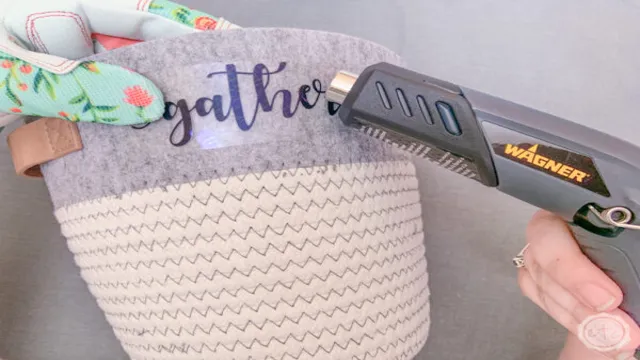 can you sublimate with a heat gun