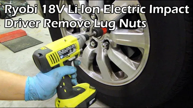 can you take lug nuts off with an impact driver