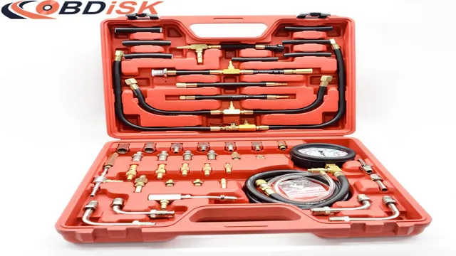can you test fuel pressure with a compression tester