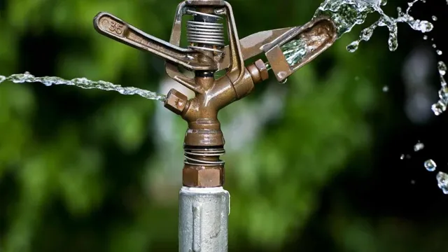 can you turn on your own sprinkler system