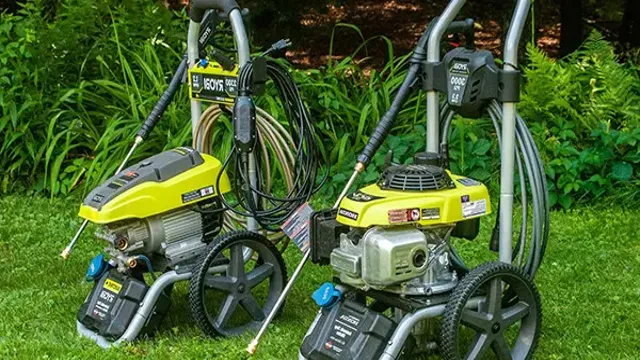 can you use a air compressor as a pressure washer