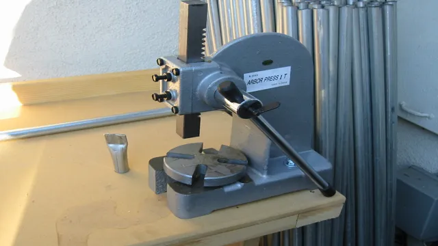 can you use a drill press as an arbor press 1 can you use a drill press as an arbor press