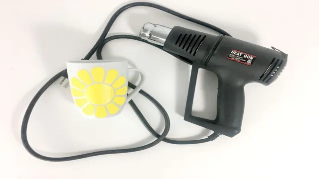 can you use a heat gun for heat transfer vinyl