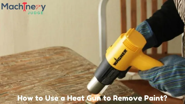 can you use a heat gun to remove paint