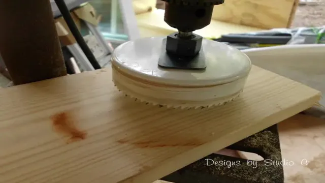 can you use a hole saw on a drill press 2