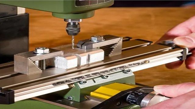 can you use a mill as a drill press