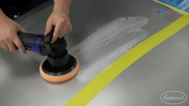 can you use a random orbital sander for polishing
