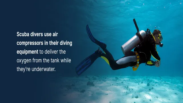 can you use a regular air compressor for diving