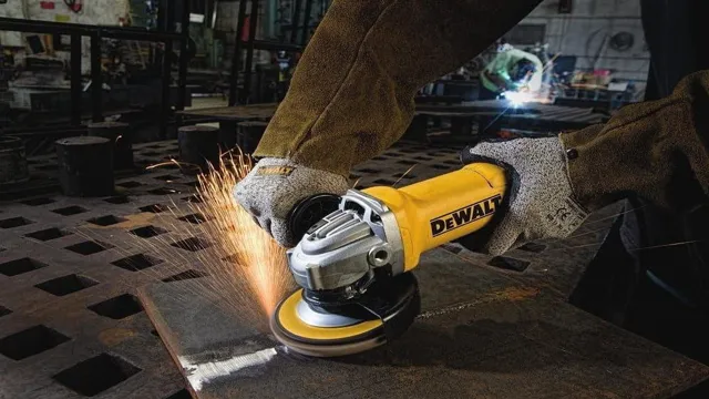 can you use an angle grinder to cut concrete