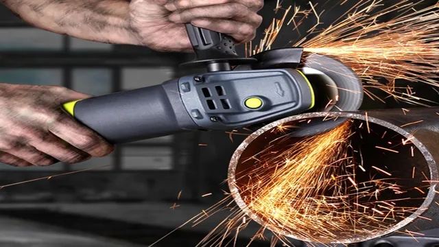 can you use an angle grinder to cut metal