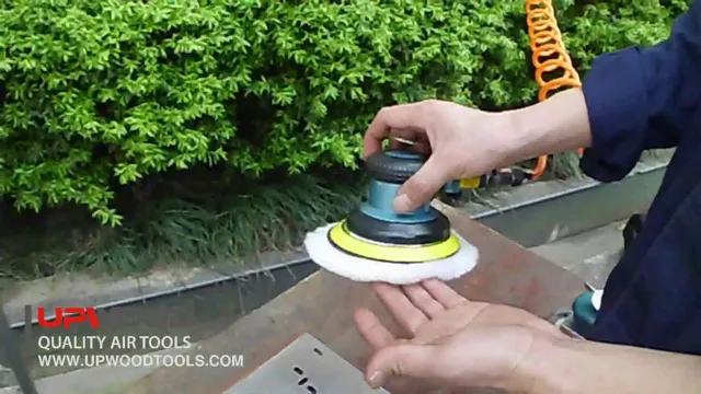 can you use an orbital sander on a car