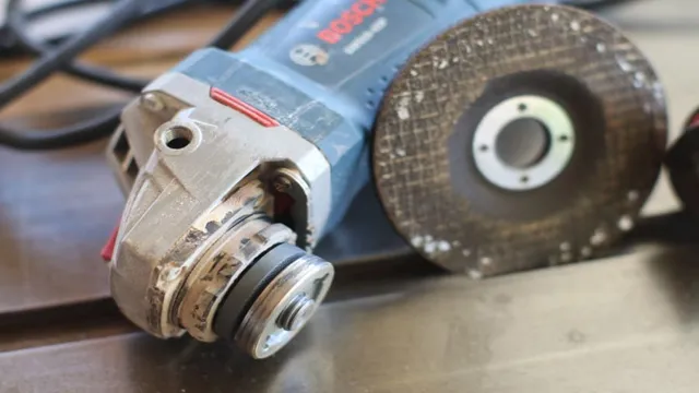 can you use angle grinder on wood