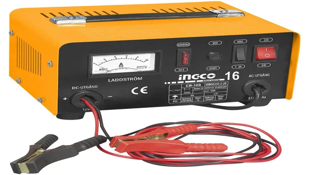 can you use car battery charger motorcycle