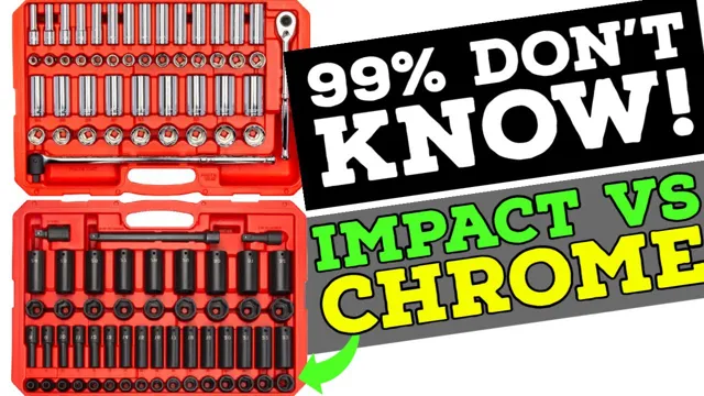 can you use chrome sockets with an impact driver