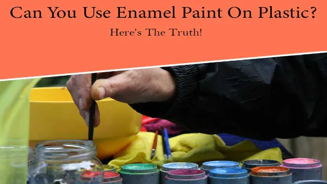 can you use enamel paint in a paint sprayer