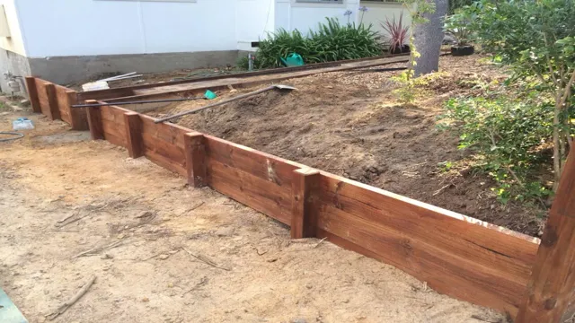 can you use landscaping timbers for fence posts